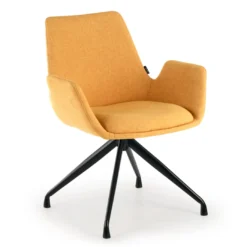 Silla Reuniones Elodie, gran acolchado, estructura giratoria