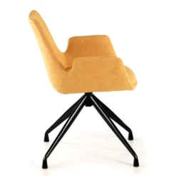 Silla Reuniones Elodie, gran acolchado, estructura giratoria