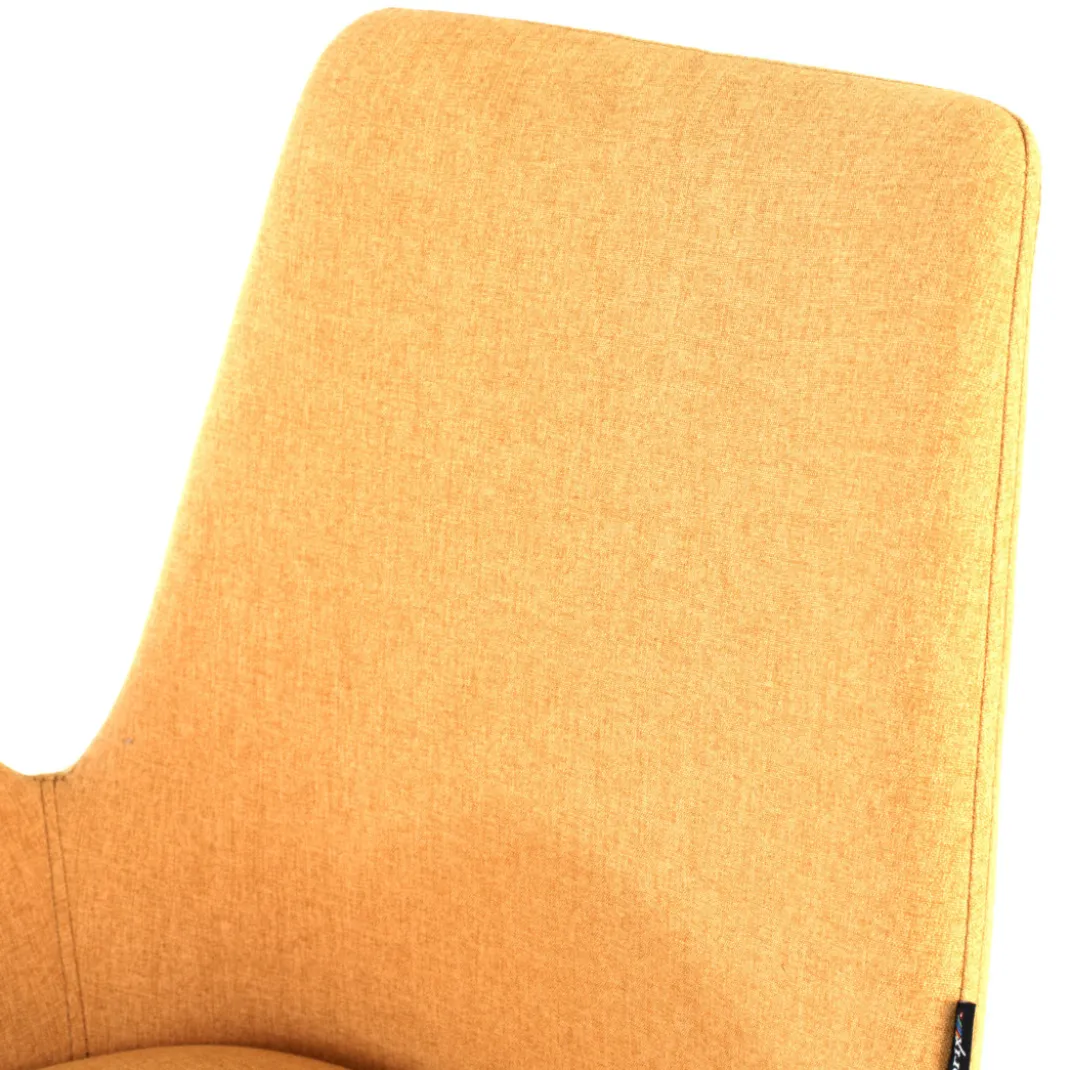 Silla Reuniones Elodie, gran acolchado, estructura giratoria