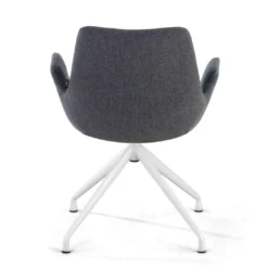 Silla Reuniones Elodie, gran acolchado, estructura giratoria