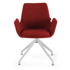 Silla Reuniones Elodie, gran acolchado, estructura giratoria