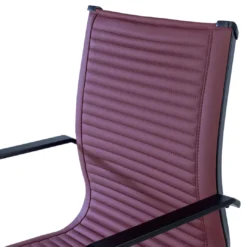 Sillón confidente de oficina Croma, estructura negra