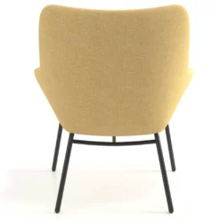 Sillón de Espera Capri, respaldo Medio, base 4 patas metal