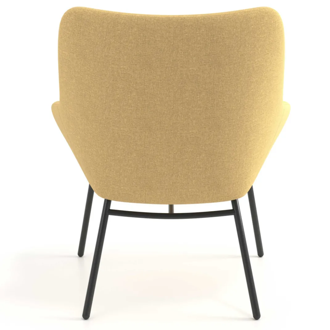Sillón de Espera Capri, respaldo Medio, base 4 patas metal