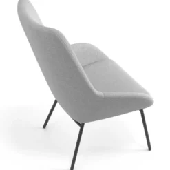 Sillón de Espera Capri, respaldo Alto, base 4 patas metal