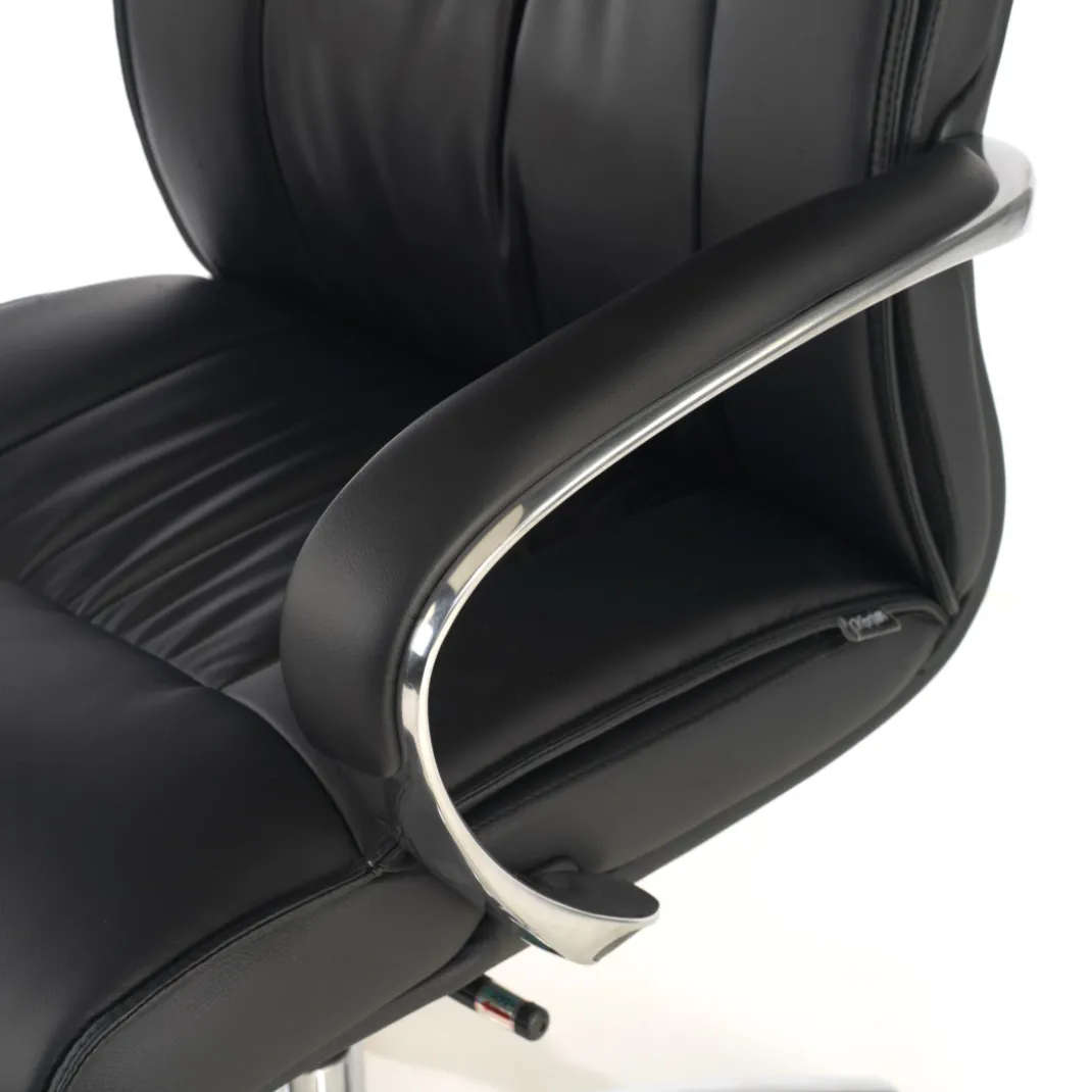 Sillón de oficina Bahía respaldo bajo Ecopiel