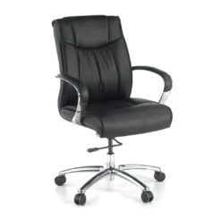 Sillón de oficina Bahía respaldo bajo Ecopiel