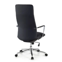 Sillón de Oficina Bristol, brazos aluminio, ecopiel