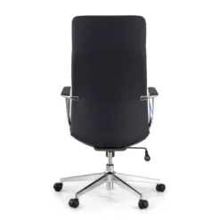 Sillón de Oficina Bristol, brazos aluminio, ecopiel