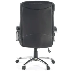 Sillón de oficina City ecopiel negra