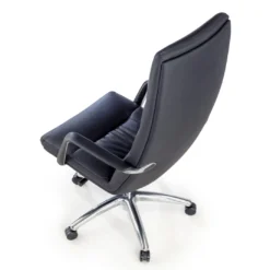 Sillón de oficina dirección Edinburgo, piel natural