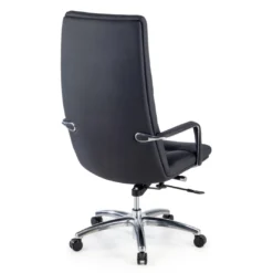 Sillón de oficina dirección Edinburgo, piel natural