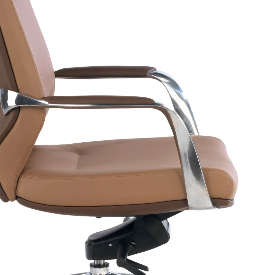 Sillón de oficina Duo respaldo bajo bicolor