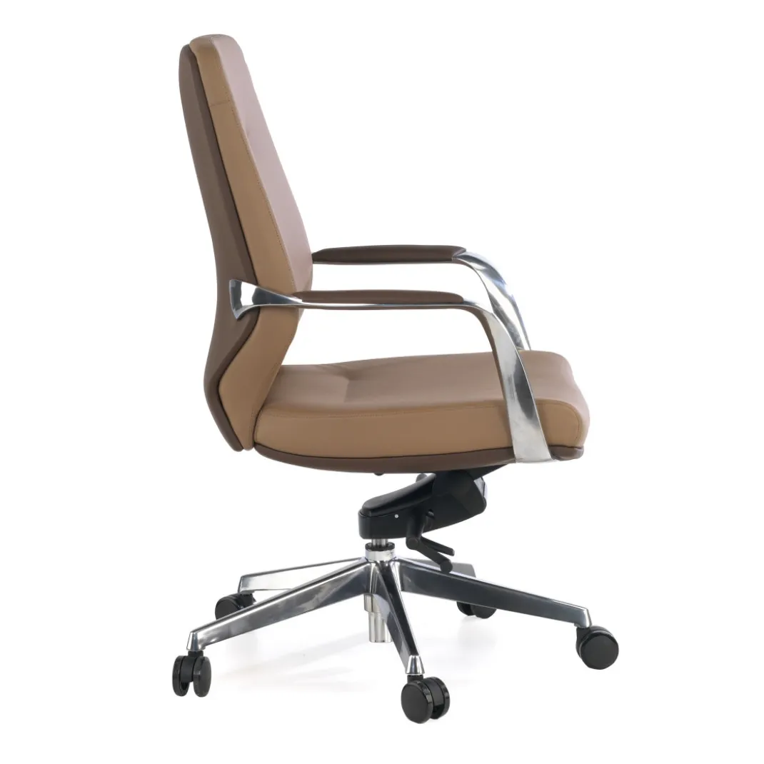 Sillón de oficina Duo respaldo bajo bicolor