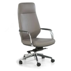Sillón de oficina ejecutivo Duo, respaldo alto bicolor