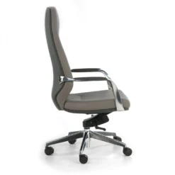 Sillón de oficina ejecutivo Duo, respaldo alto bicolor
