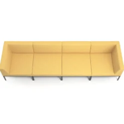 Sofa de Espera Pylos 4 asientos con brazo