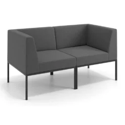 Sofa de Espera Pylos 2 asientos con brazo