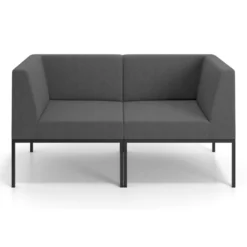 Sofa de Espera Pylos 2 asientos con brazo