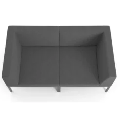 Sofa de Espera Pylos 2 asientos con brazo