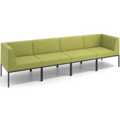 Sofa de Espera Pylos 4 asientos con brazo