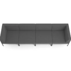 Sofa de Espera Pylos 4 asientos con brazo