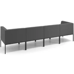 Sofa de Espera Pylos 4 asientos con brazo
