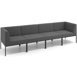 Sofa de Espera Pylos 4 asientos con brazo