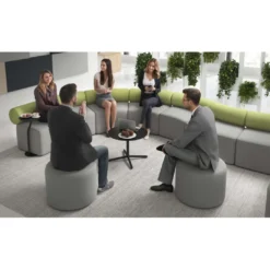 Sofa de oficina Oasis módulo convexo