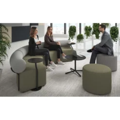 Sofa de oficina Oasis módulo concavo