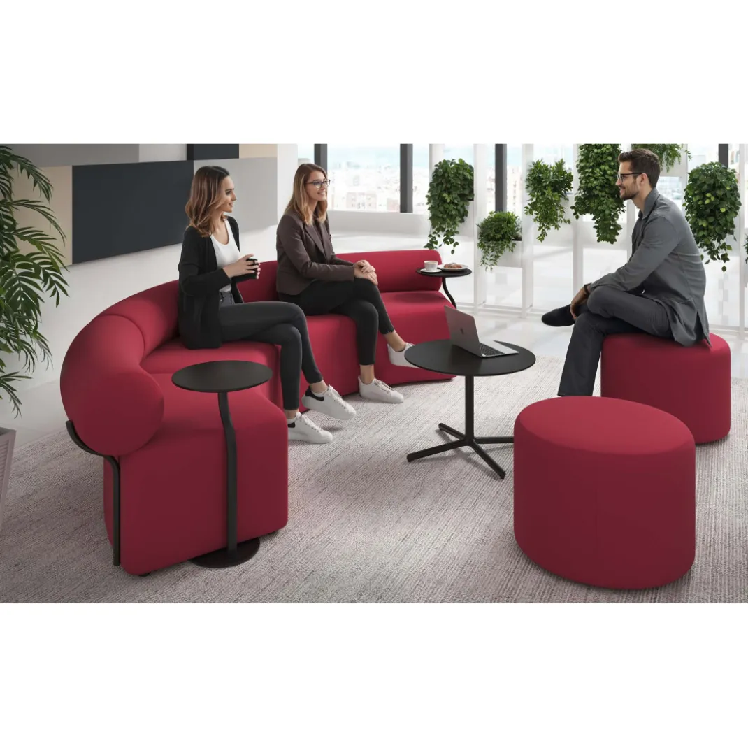 Sofa de oficina Oasis módulo concavo