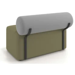 Sofa de oficina Oasis módulo recto 100cm