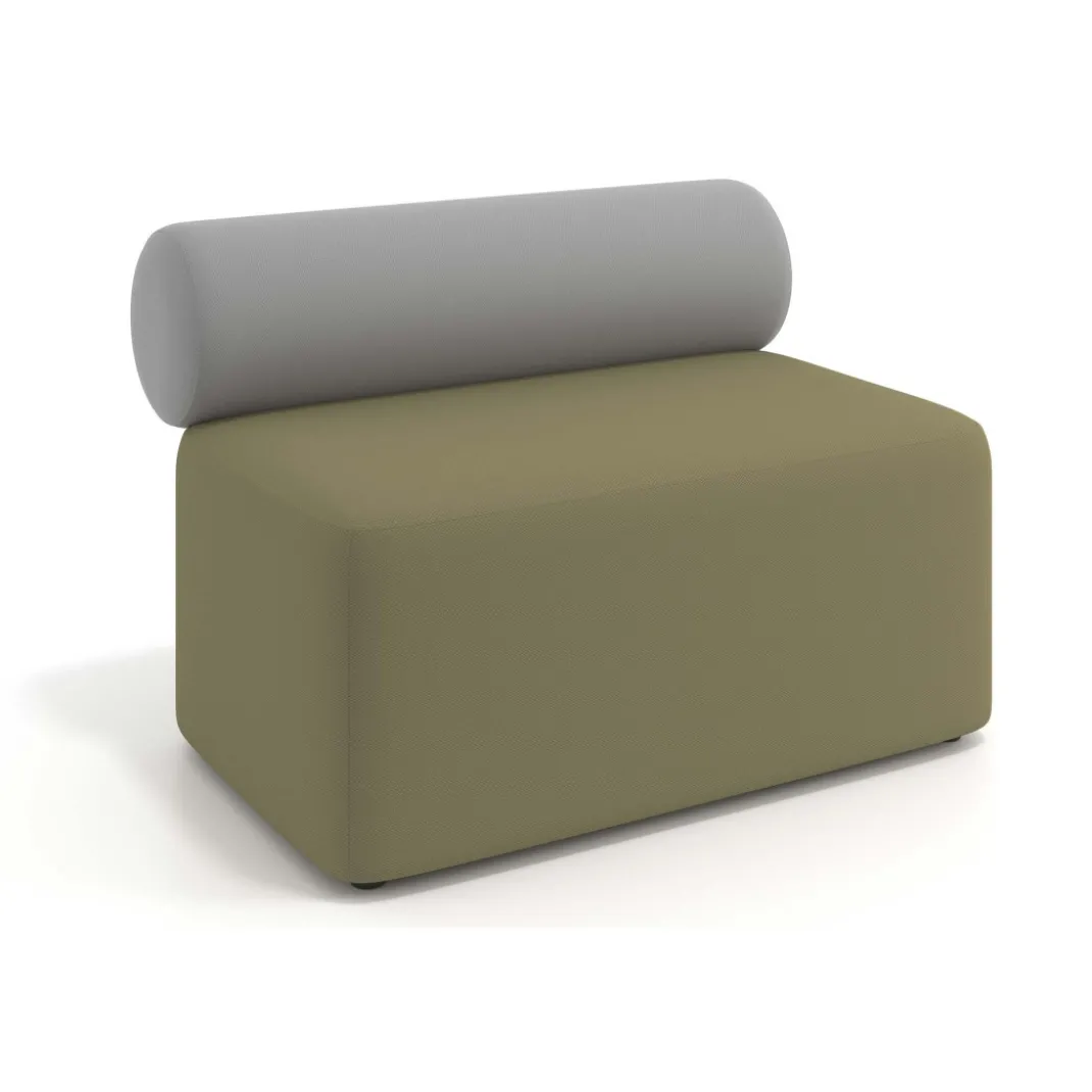 Sofa de oficina Oasis módulo recto 100cm
