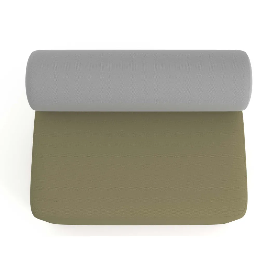 Sofa de oficina Oasis módulo recto 100cm