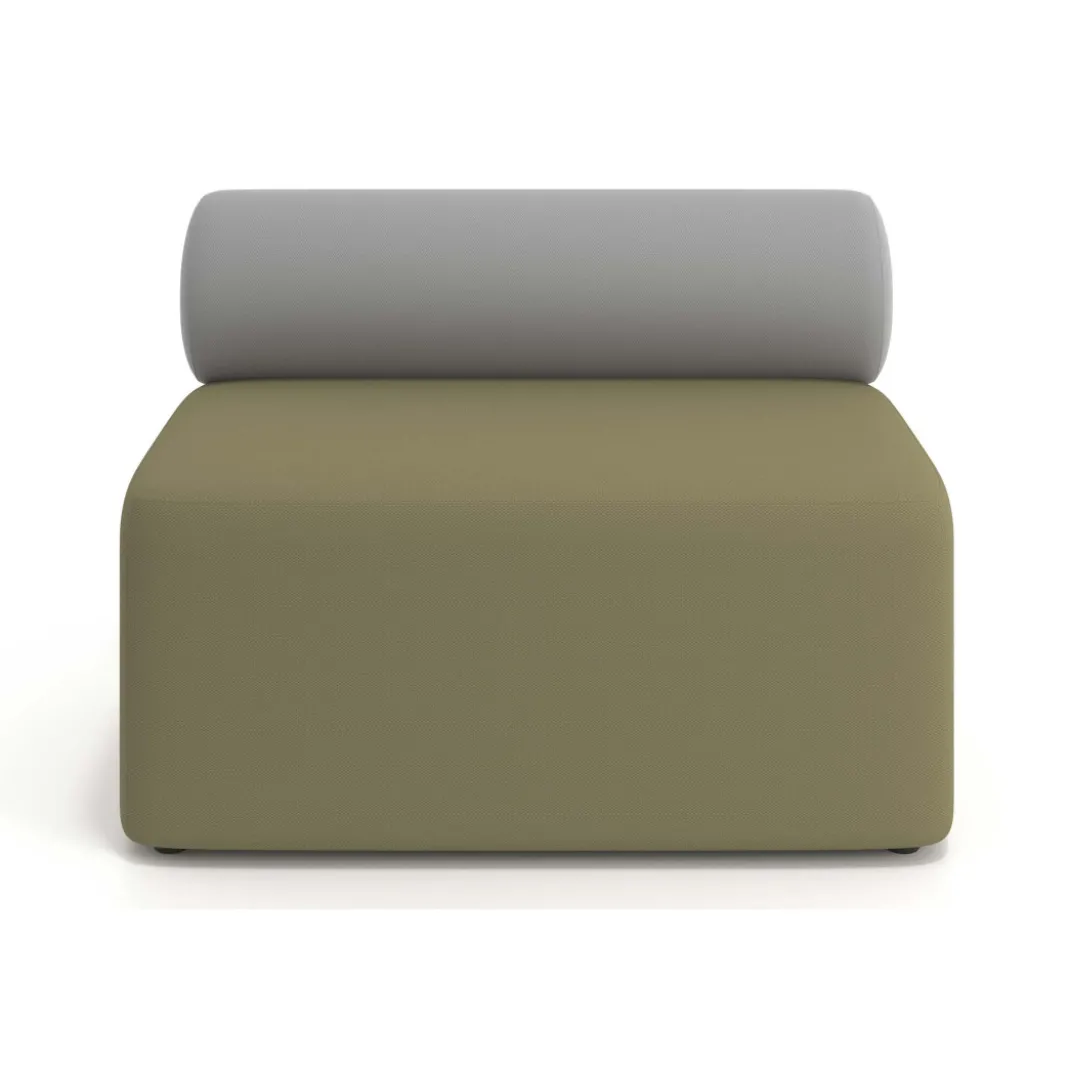 Sofa de oficina Oasis módulo recto 100cm