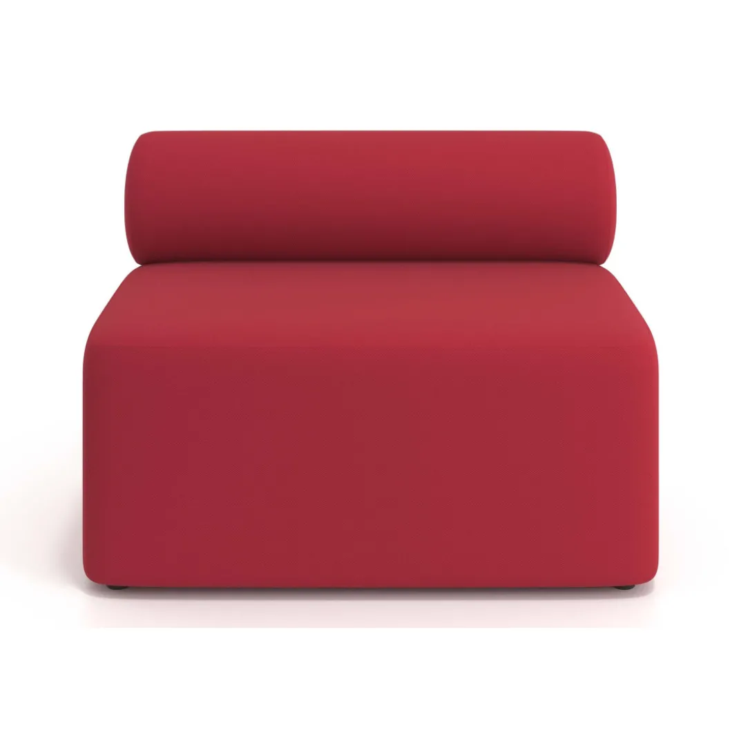 Sofa de oficina Oasis módulo recto 100cm