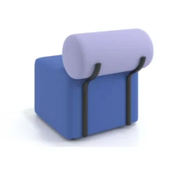 Sofa de oficina Oasis módulo recto 60cm