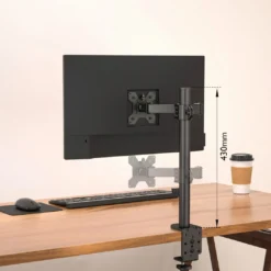 Soporte monitor columna individual, 1 pantalla