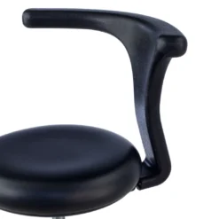 Taburete de laboratorio Onix, respaldo ergonómico