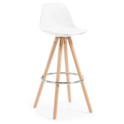 Taburete de oficina Nordic, madera maciza