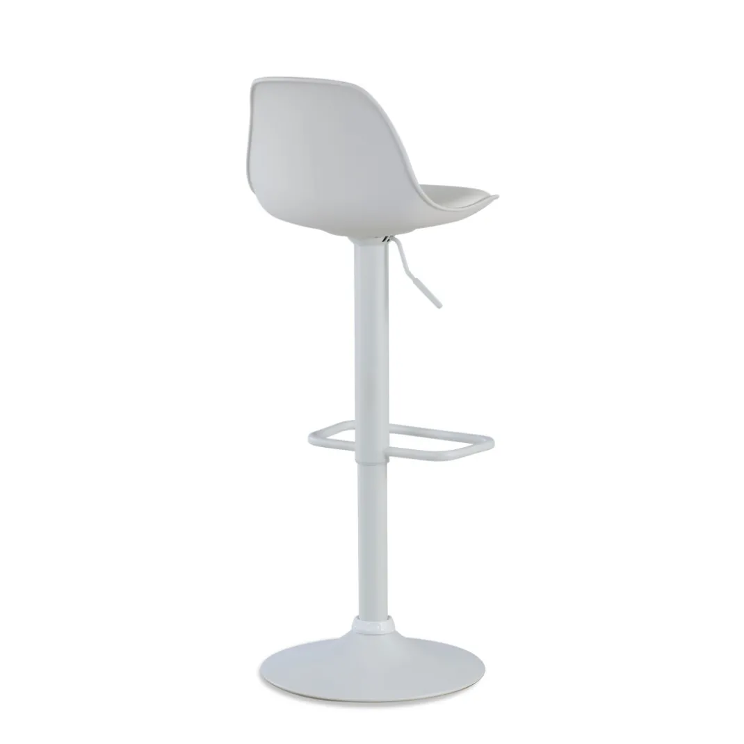 Taburete de oficina Nordic, patas de metal