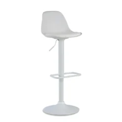 Taburete de oficina Nordic, patas de metal