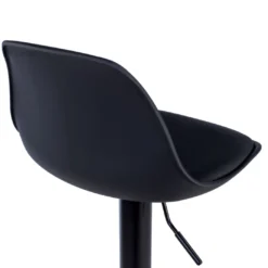 Taburete de oficina Nordic, patas de metal
