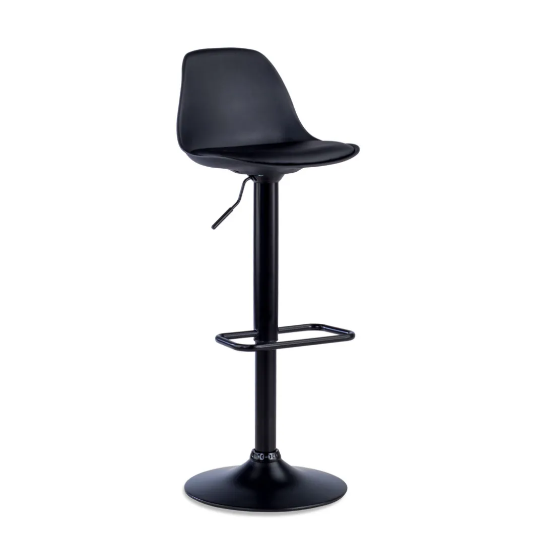 Taburete de oficina Nordic, patas de metal
