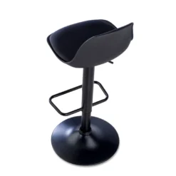 Taburete de oficina Nordic, patas de metal