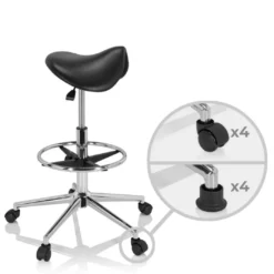 Taburete de trabajo Work 13, ergonómico, asiento montura