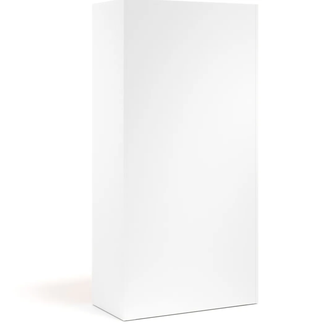 Taquilla de vestuario Strong 3 puertas 185x92cm, estructura blanca